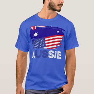 Camiseta Cidadania dupla Austrália Aussie American Cidadão