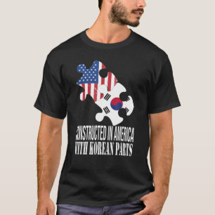 Camiseta Cidadania Dupla da Coreia dos Estados Unidos