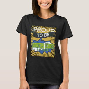 Camiseta Cidadão cientista de laboratório orgulhoso Profiss
