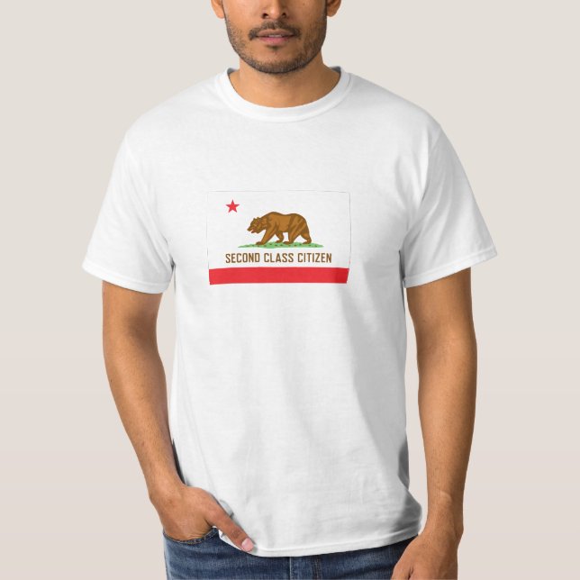 Camiseta Cidadão da segunda classe (Frente)