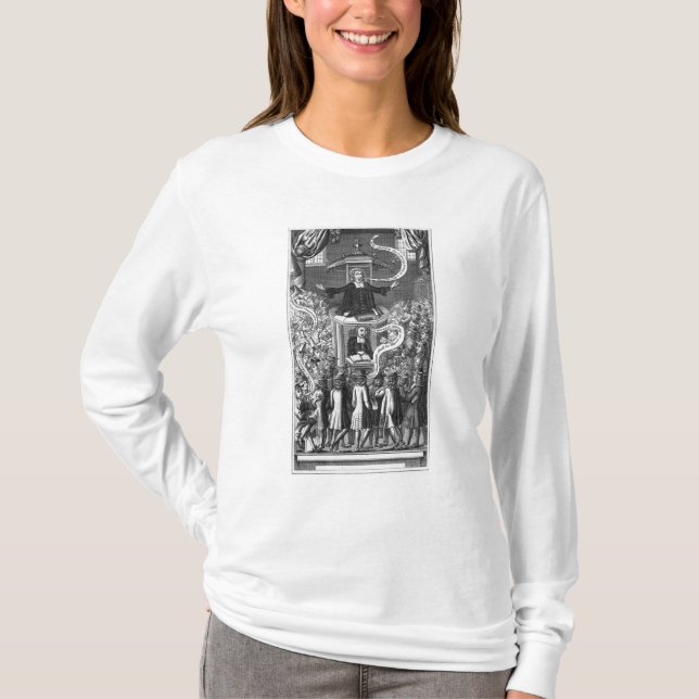 Camiseta Cidadão de Daniel, ilustração 'dos retratos (Frente)