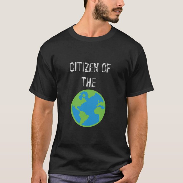 Camiseta Cidadão do mundo (Frente)