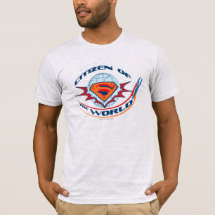 Camiseta Cidadão do Mundo do Super-Homem