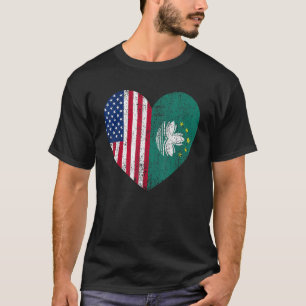 Camiseta Cidadão duplo de Macau e duelo americano