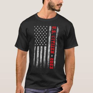 Camiseta CIDADÃO EST. 2023 American Flag American Citize