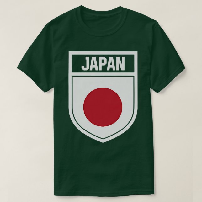 Camiseta Cidadão japonês na casaco de armas (Frente do Design)