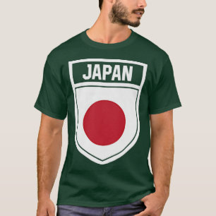 Camiseta Cidadão japonês na casaco de armas