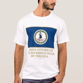 Camiseta Cidadão orgulhoso de Virgínia