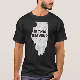 Camiseta Cidadão Orgulhoso Estado Americano do Céu em Illin
