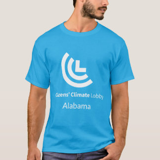 Camiseta Cidadãos Climate Lobby Alabama frente&trás