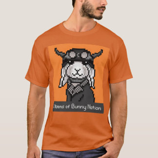 Camiseta Cidadãos da Nação do Coelho NFT 70 Obra de arte me