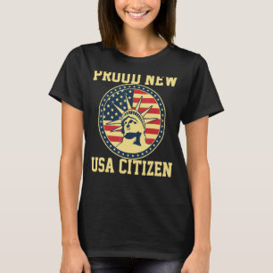 Camiseta Cidadãos orgulhosos dos EUA Nova Cidadania America