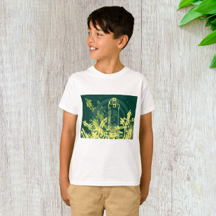 Camiseta Cidade Abstrata Cyberpunk Y2K Grunge Urbana