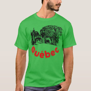 Camiseta Cidade Antiga do Quebec