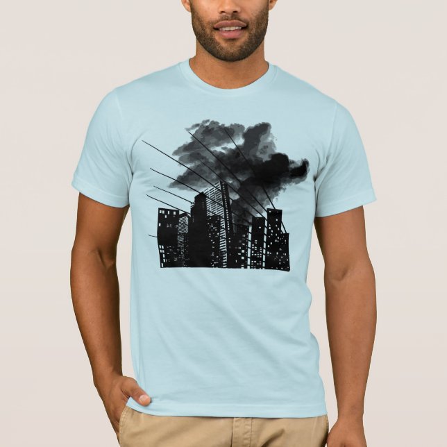 Camiseta Cidade ardente (Frente)