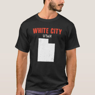 Camiseta Cidade Branca de Utah EUA Estado América Viagem Ut