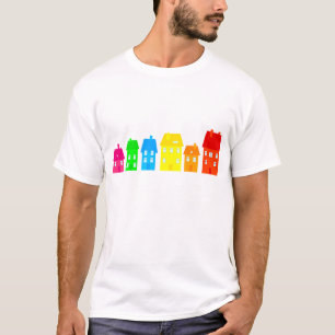 Camiseta Cidade colorida