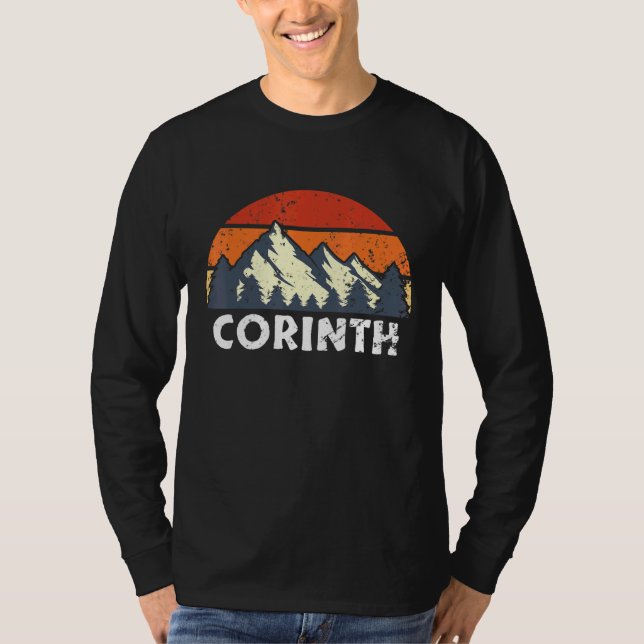 Camiseta Cidade da Antiga Grécia de Corinto (Frente)