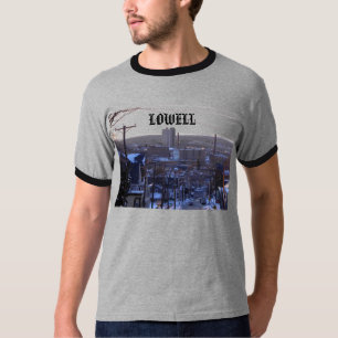 Camiseta Cidade da estação do inverno de Lowell