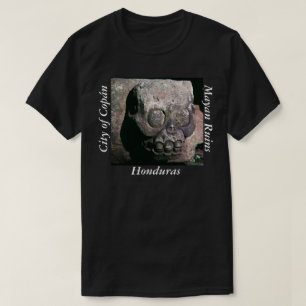 Camiseta Cidade da foto maia das ruínas de Copan projetada