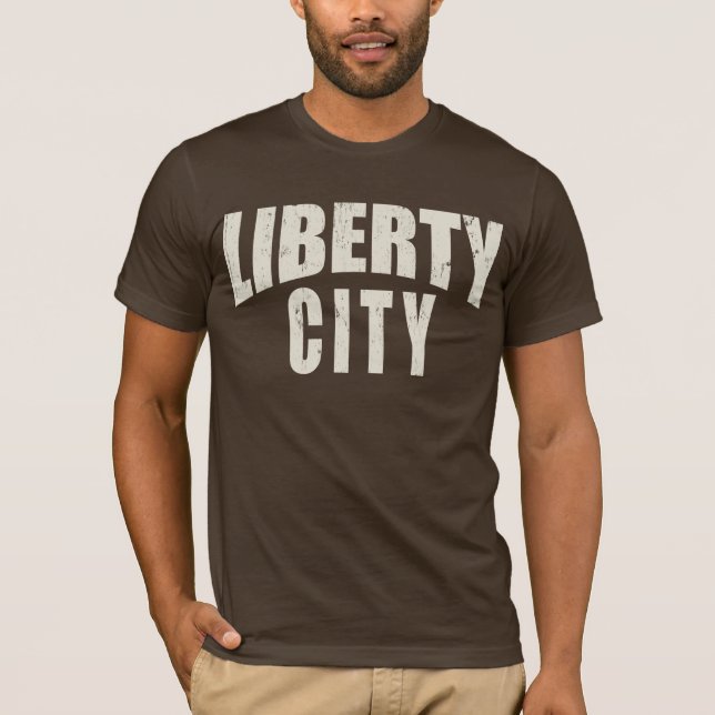 Camiseta Cidade da liberdade, Miami Florida (Frente)