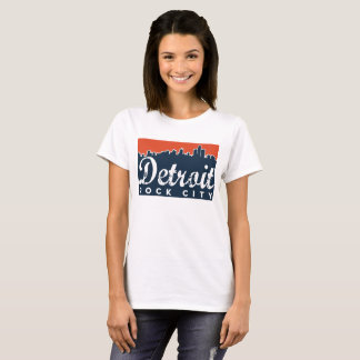 Camiseta Cidade da rocha de Detroit