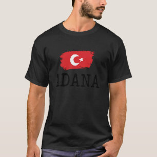 Camiseta Cidade de Adana Turquia Vacina Cidade Turca
