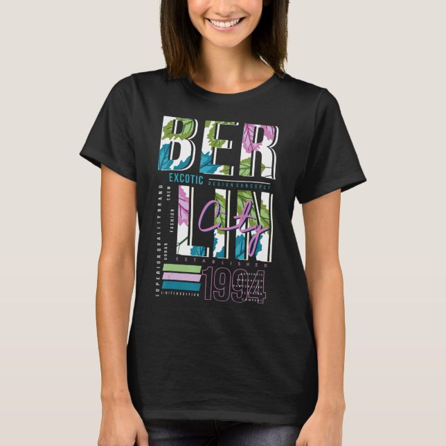 Camiseta Cidade de Berlim, 1994 (Frente)