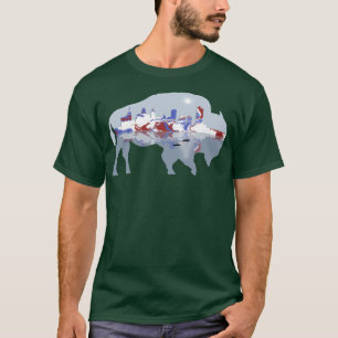 Camiseta Cidade de Buffalo, Nova Iorque