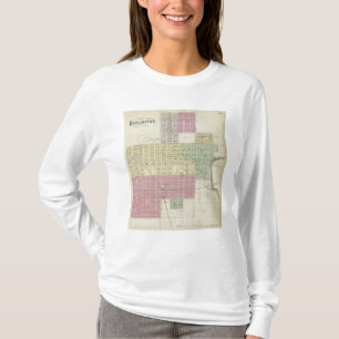 Camiseta Cidade de Burlington, o Condado de Coffee, Kansas