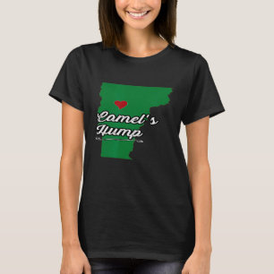 Camiseta Cidade De Camels Hump Vermont Novelty Merch Graphi