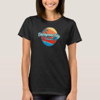 Camiseta Cidade de Chesapeake Virginia Summer Va Tropical E