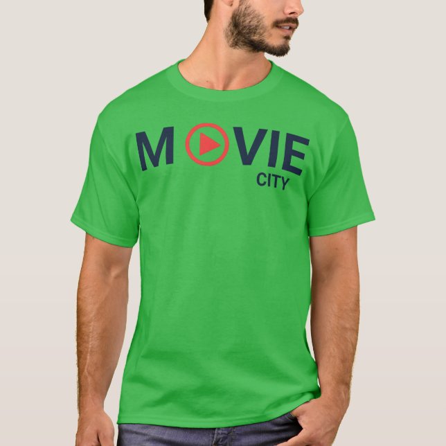 Camiseta Cidade de Cinema vintage (Frente)