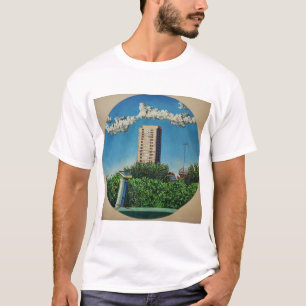 Camiseta Cidade de colocação em latas do verão