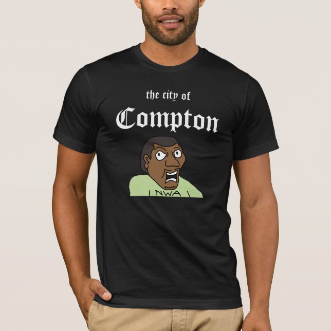 Camiseta cidade de Compton (Frente)