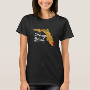 Camiseta Cidade de DELRAY BEACH - Flórida Vacation Souvenir