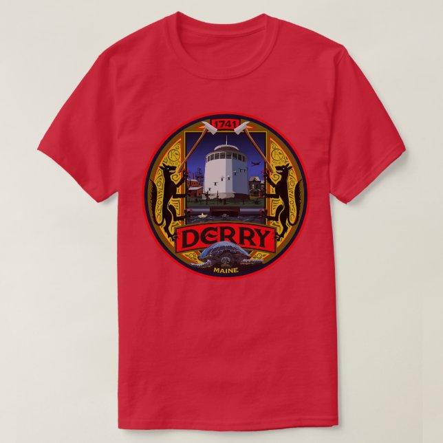 Camiseta Cidade de Derry (Frente do Design)