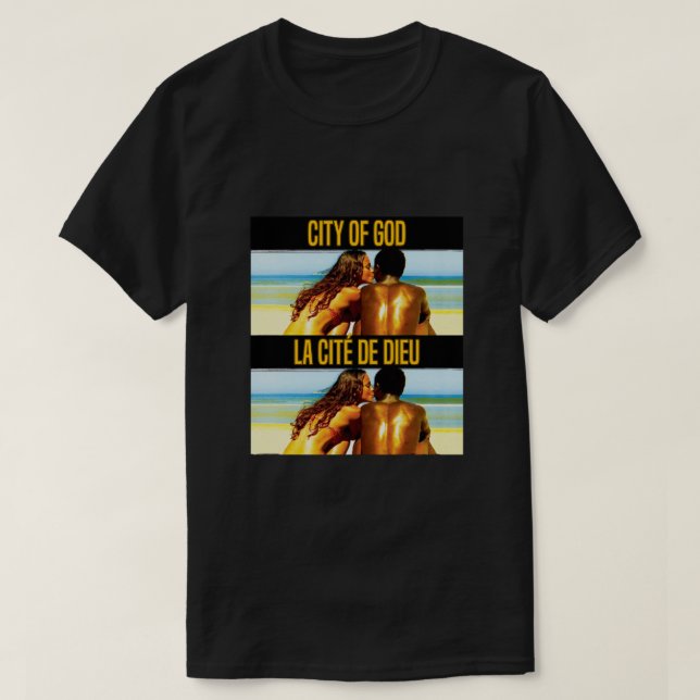 Camiseta cidade de deus essencial (Frente do Design)