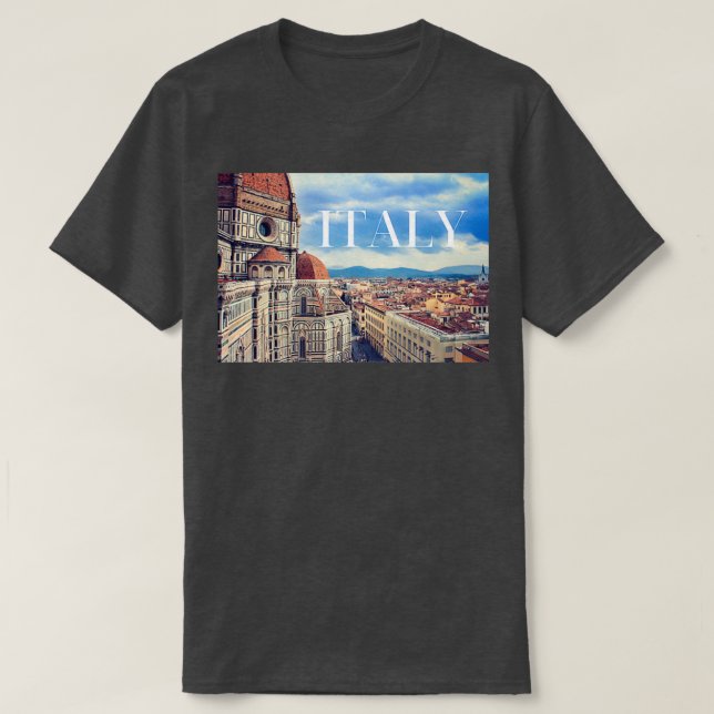 Camiseta Cidade De Firenze Florence (Frente do Design)
