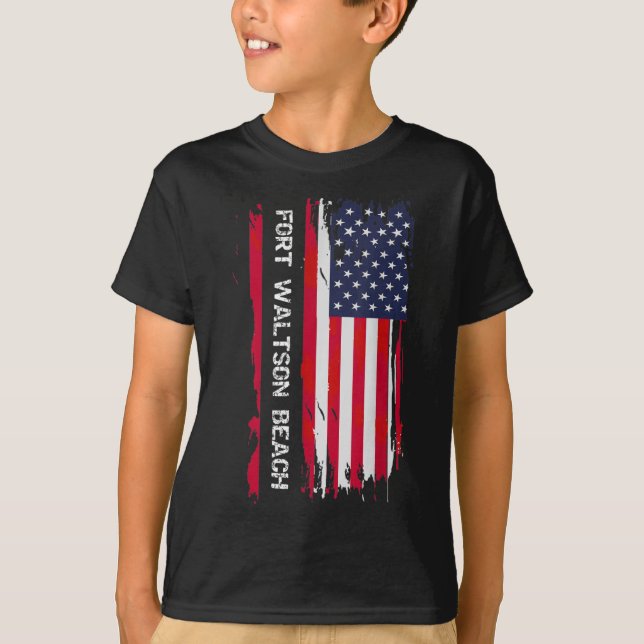 Camiseta Cidade de Fort Walton Beach (Frente)