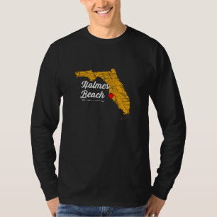 Camiseta Cidade De Holmes Beach Flórida Souvenir Anna Maria
