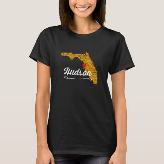 Camiseta Cidade de HUDSON FLORIDA - FL Merch Souvenir - Gra