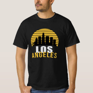 Camiseta Cidade de Los Angeles EUA Cidade Cityscape Skyline