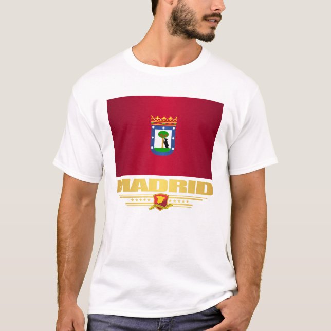 Camiseta Cidade de Madrid (Frente)