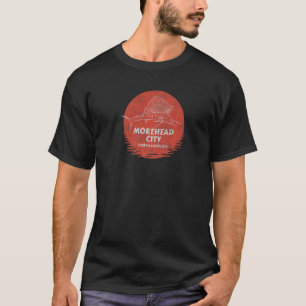 Camiseta Cidade de Morehead NC Summertime Pesca Mães