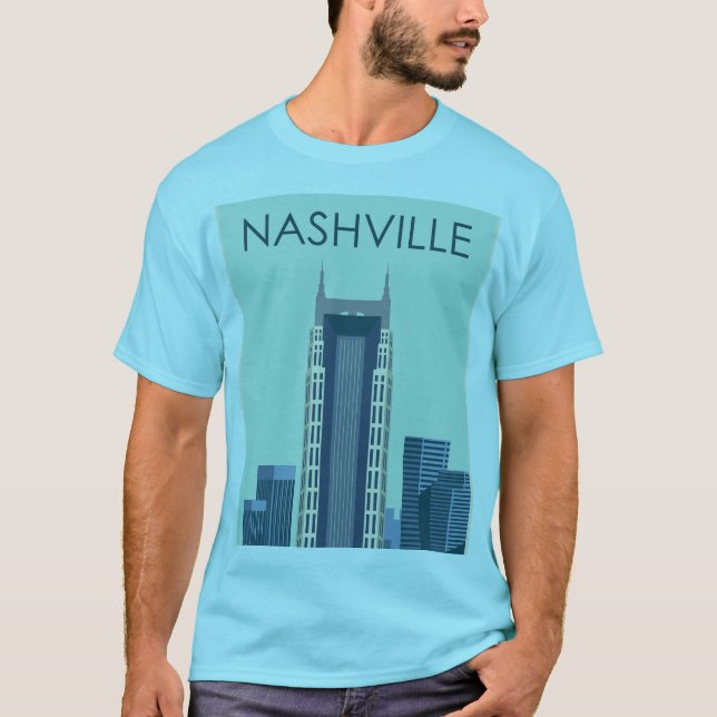 Camiseta Cidade de Nashville (Frente)