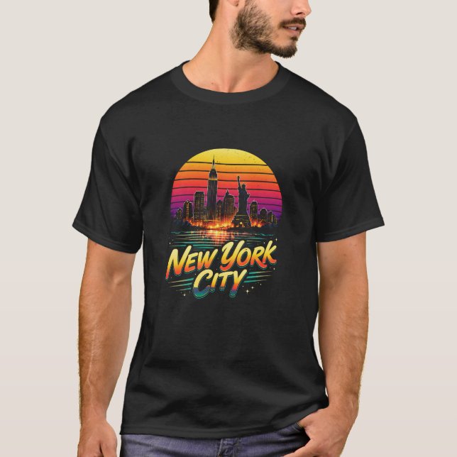 Camiseta Cidade de Nova York (Frente)