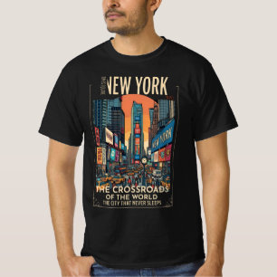 Camiseta Cidade de Nova York - Times Square