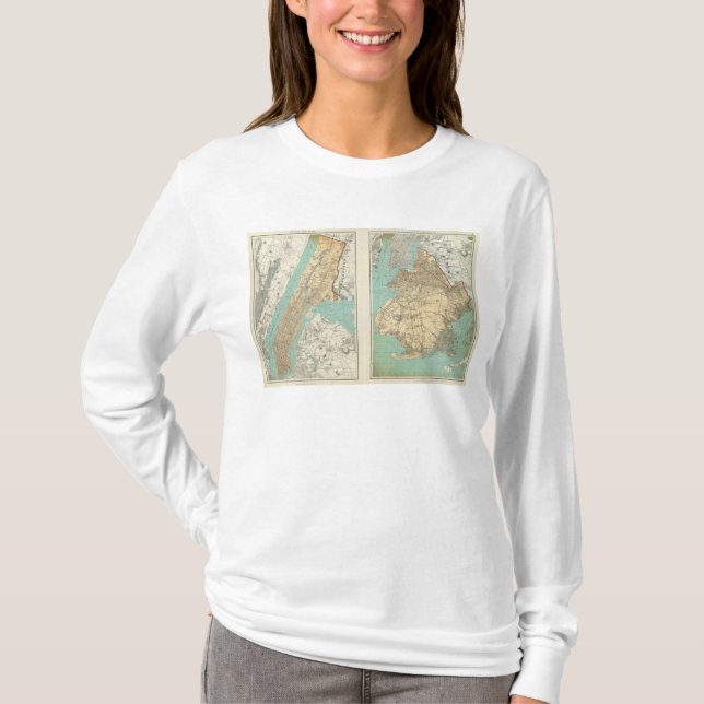 Camiseta Cidade de NY, Brooklyn (Frente)