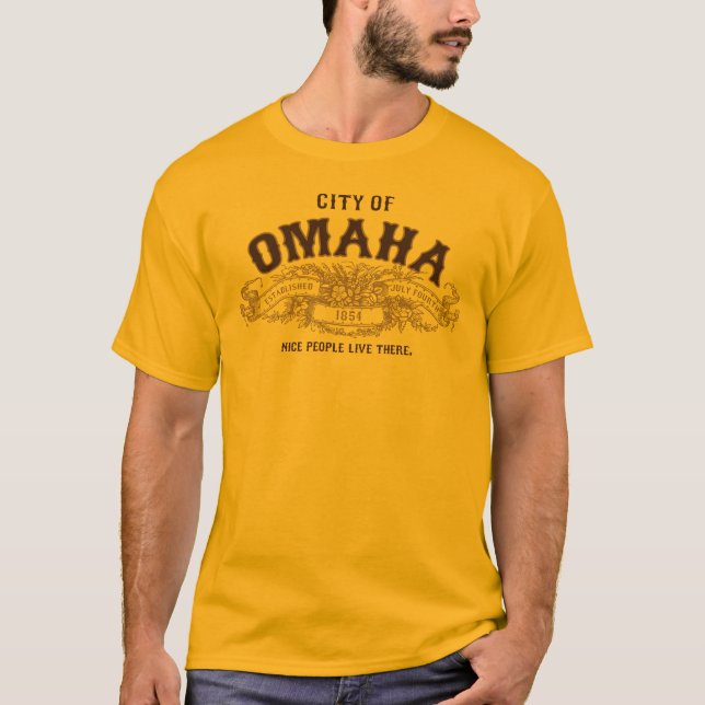 Camiseta Cidade de Omaha (Frente)